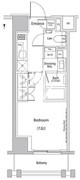 ザ・パークハビオ文京江戸川橋 503 間取り図