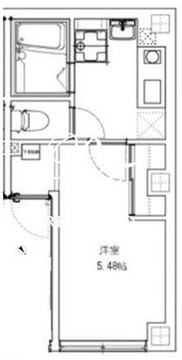プレミアムレジデンス三ノ輪 502 間取り図