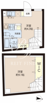 レピュア曳舟レジデンス2 102 間取り図