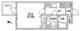 レジディア西新宿2 306 間取り図