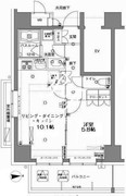 ＭＦＰＲコート木場公園 1122 間取り図