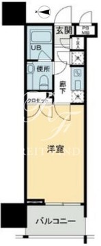 グレーシア千代田秋葉原 702 間取り図