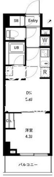 アーバンパーク東六郷2 102 間取り図