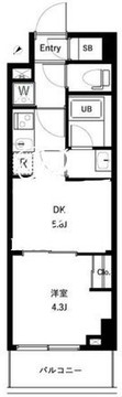 アーバンパーク東六郷2 101 間取り図