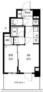 アーバンパーク東六郷2 504 間取り図