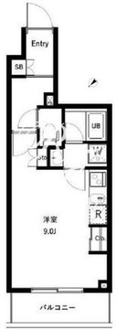 アーバンパーク東六郷2 404 間取り図