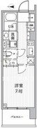 シーズンフラッツ蔵前 602 間取り図