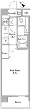 BPRレジデンス代々木 108 間取り図