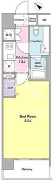 BPRレジデンス代々木 204 間取り図