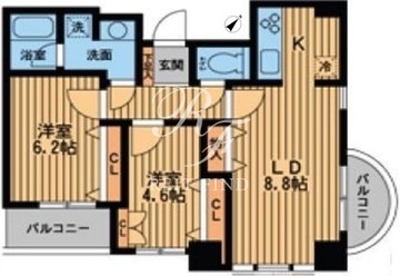 プライムアーバン新川 904 間取り図