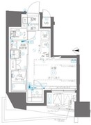 ズーム大島 1301 間取り図