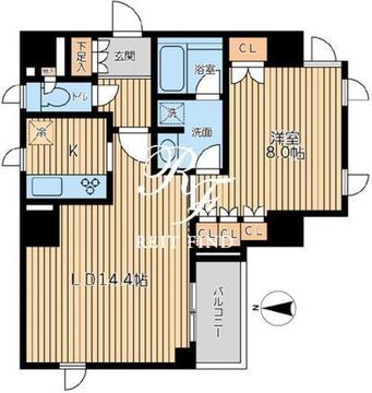 シティスパイア半蔵門 601 間取り図