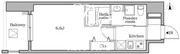 レジディア蒲田2 903 間取り図