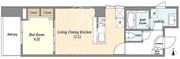 インプルーブ錦糸町 303 間取り図