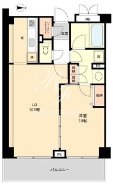 パークプレイス三田 301 間取り図