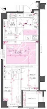 ズーム渋谷笹塚セカンド 303 間取り図