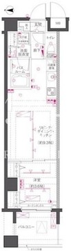 ズーム渋谷笹塚セカンド 304 間取り図