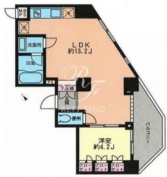 プライムアーバン目黒青葉台 704 間取り図