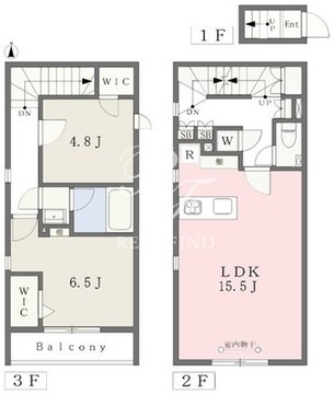 TSURUKIレジデンス恵比寿 202 間取り図