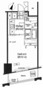 グランハイツ高田馬場 817 間取り図