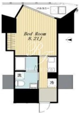 トパーズ新御徒町 302 間取り図