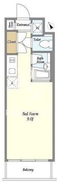 プレミアステージ大崎 207 間取り図