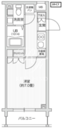 レジディア笹塚2 314 間取り図 ?>
