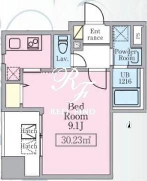 アビタシオン創 401 間取り図