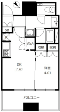 大崎ガーデンレジデンス 1120 間取り図