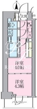 ルネサンスコート文京白山 403 間取り図