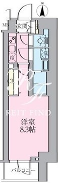 ルネサンスコート文京白山 603 間取り図