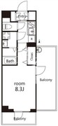 ルネサンスコート文京白山 702 間取り図