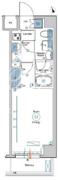 シーネクス亀戸 204 間取り図