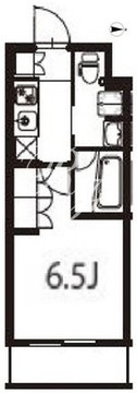 アジールコート東大井 202 間取り図