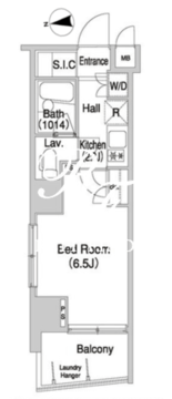 コンフォリア押上 301 間取り図