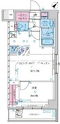 ジェノヴィア鐘ヶ淵 804 間取り図