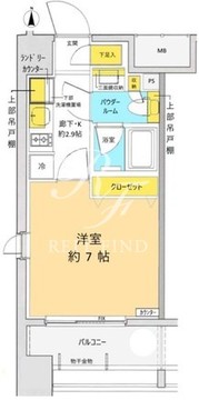 パークリュクス白金mono 301 間取り図