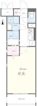 N’sパークレジデンス高田馬場 307 間取り図