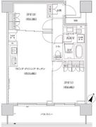 パークハビオ渋谷本町レジデンス 219 間取り図