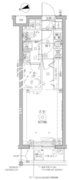 クレイシアIDZ祐天寺2 313 間取り図
