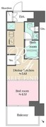 ウエリスアーバン水天宮前 323 間取り図