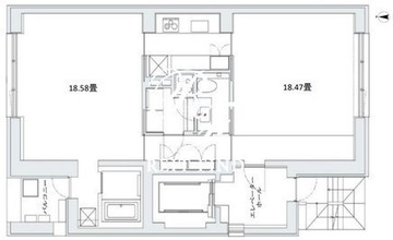コンフィコレクションミナト 601 間取り図