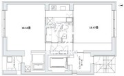 コンフィコレクションミナト 801 間取り図
