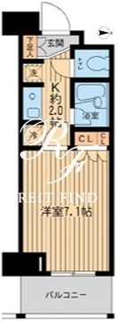エコロジー東陽町 1105 間取り図