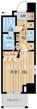 エコロジー東陽町 513 間取り図