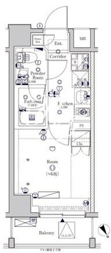 シーフォルム大井町 101 間取り図
