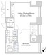 プラティーヌ西新宿 506 間取り図