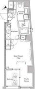 プラウドフラット中落合 206 間取り図