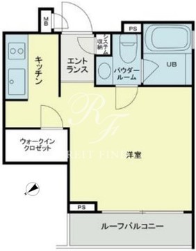 ベルファース新橋 802 間取り図