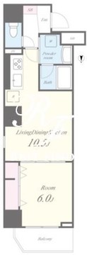 マインシュロス亀戸 902 間取り図